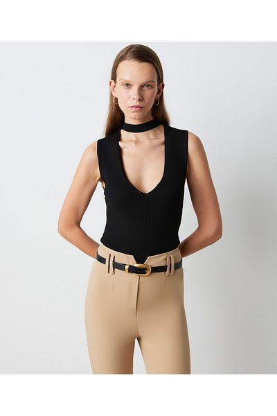 İpekyol Strickwaren-Schnitt-Cutout-Design