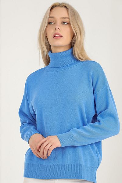VEGENZE Pulover de damă Indigo Interlock Full Fisherman Knitwear
