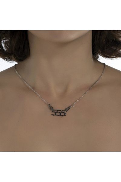 Touz Niiss Boutique Angel Number'555' Angel Number Necklace