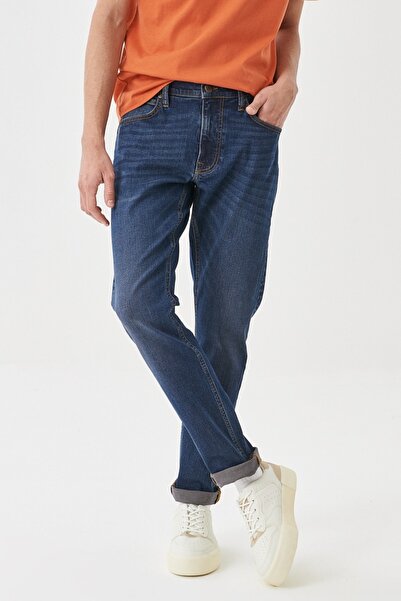 Lee Luke Slim Fit Düşük Bel Denim Esnek Jean Kot Pantolon