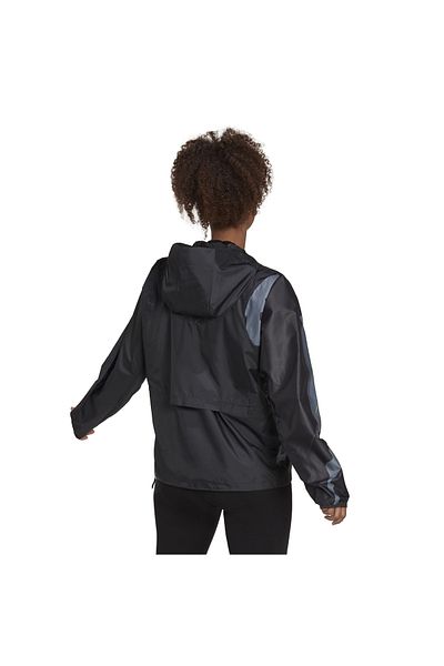adidas Hm2625-k Tm Fast Jacket – Anthrazitfarbene Damenjacke