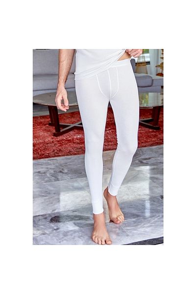 Berrak Men's Ecru Single Bottom Thermal Tights
