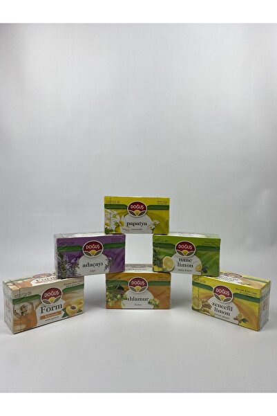 Doğuş Çay Doğuş Bitki Çay Seti Poşet Çay , Ekonomik Set (hediyeli Paket)
