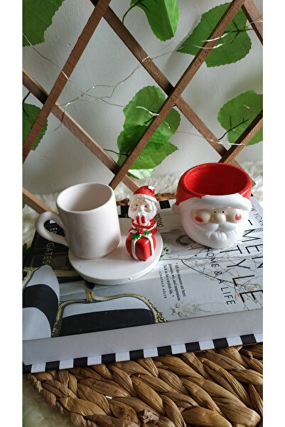 evdeki atölyem Yılbaşı Özel Tasarım Fincan Kombin