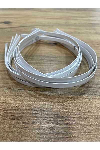 ycldantel 12 Adet 7 Mm Beyaz Metal Tel Taç