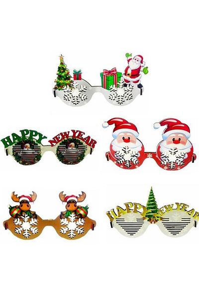 MFM Party New Year Mixed Wooden Glasses