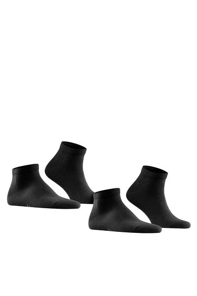 FALKE Herren Socken, 2er Pack – Happy, Shoesocken, Baumwolle