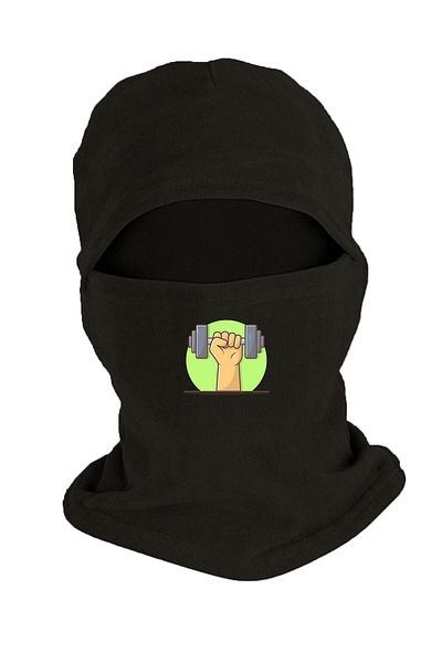 herotasarım Set de mănuși lungi din lână Fitness - Balaclava BLL2054