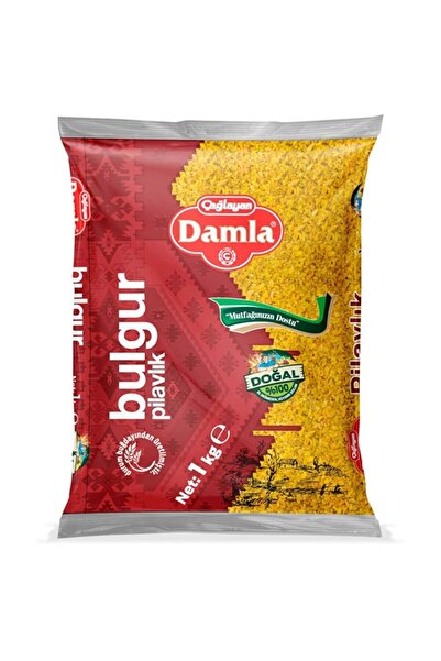 Damla Pilavlık Bulgur 1 Kg