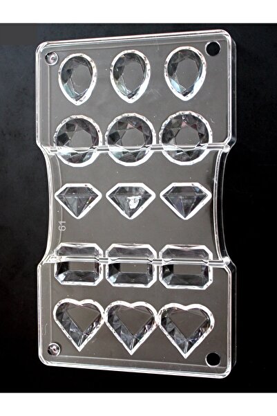 PASTRY PLANET Polikarbon Çikolata Kalıbı