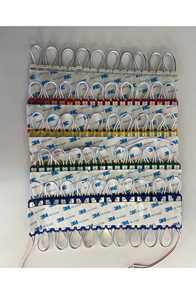 3M 1,2w Mavi Işık 20 Adet Modül Led