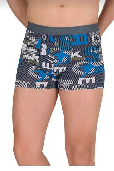 Berrak 4480 Μονό Boxer Lycra με σχέδιο