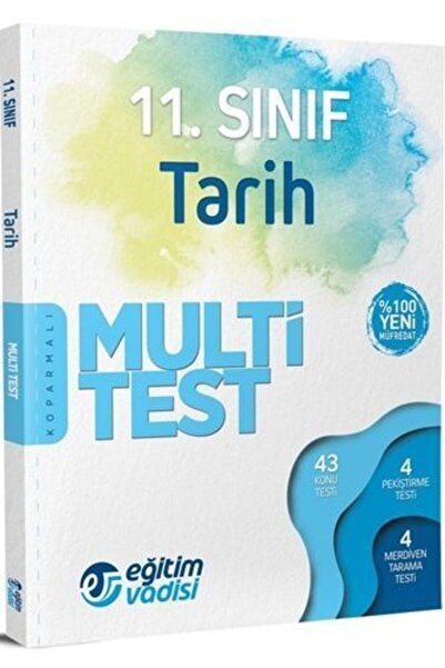 Eğitim Vadisi Süper Fiyat 9. Sınıf Tarih Multi Test Soru Bankası Yayınları