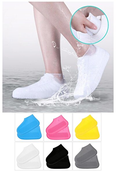 Technojet Silicone Rain Protective Shoe Cover Water Dirt Proof