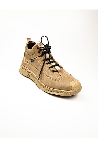 MARCOMEN Δερμάτινες ανδρικές μπότες Scootland 16215 Mink Nubuck
