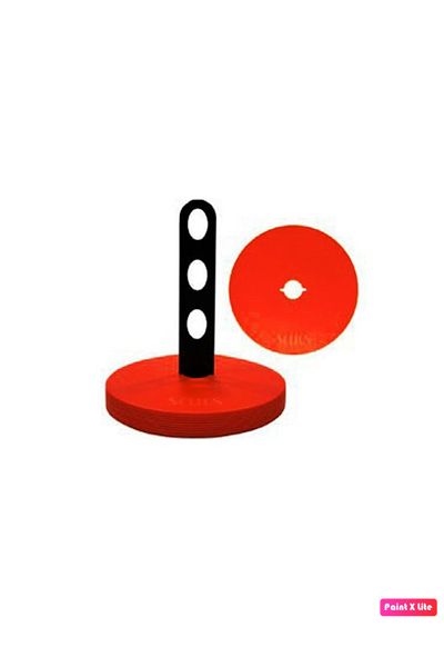 SCUCS Flat Rubber 10-Piece Training Bowl Scx-1083