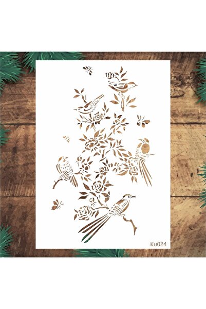 STENCİLTASARIM Ku024 Sanatsal Kağıt