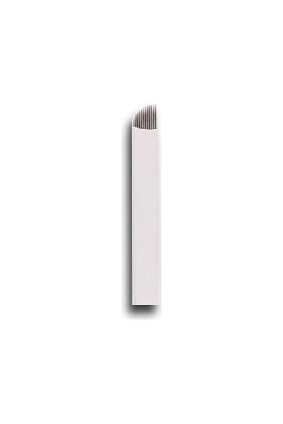 XLINETATTOO 10 Pieces 7 Pin Permanent Makeup - Microblading Needle