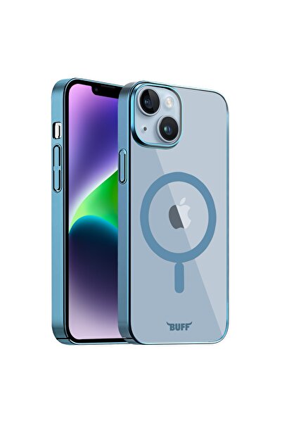 Buff Iphone 14 Plus Magsafe Slim Fit Case Light Blue