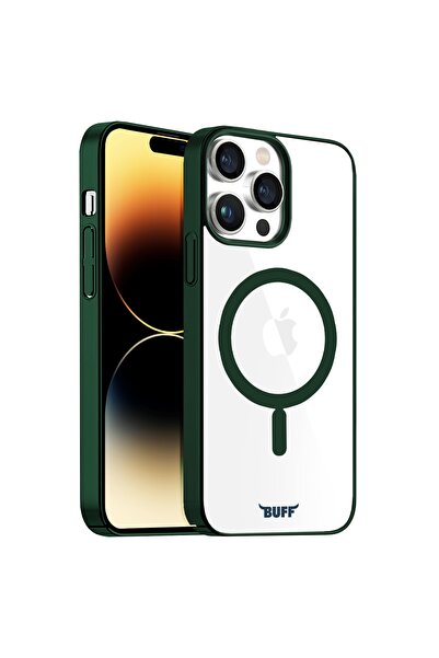 Buff Iphone 14 Pro Magsafe Slim Fit Case Dark Green