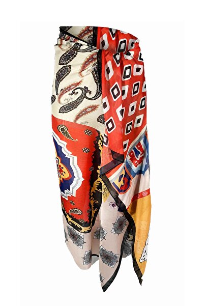 Bolder Amara Şal Ve Etnik Desen Pareo
