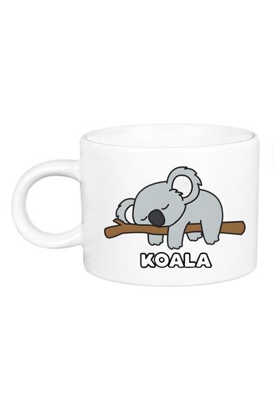 Öz Kupa Koala Motto Kahve Çay Fincanı