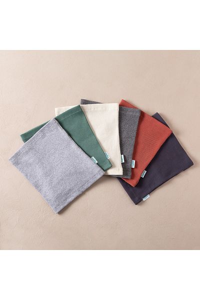 Zuppers Baby Cotton Neck Collar Corded - Smoked Melange - 0-1 Years Old