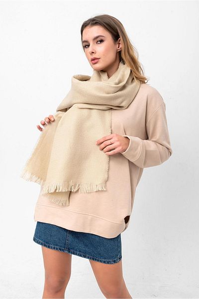Saria Moda Soft Textured Thick Shoulder Shawl