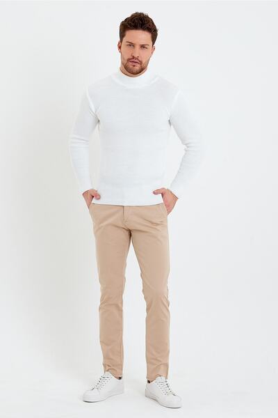 Whitesea Сlim Fit сатинові штани-чіно