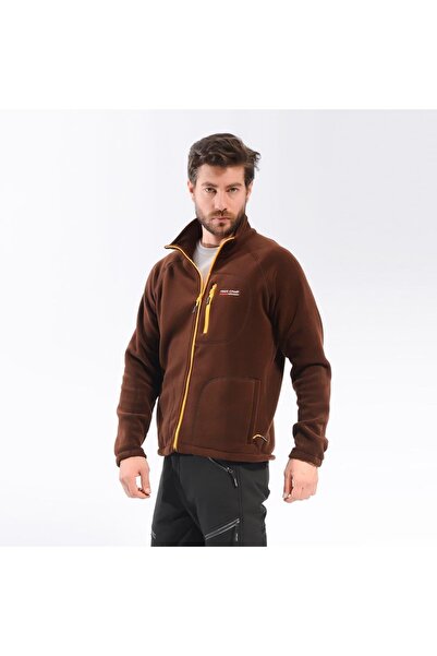 Freecamp Man Full Zipper Fleece Polar-kahverengi
