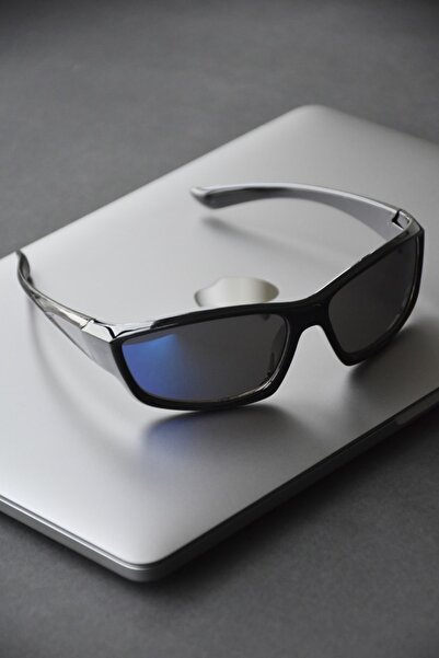 LOOKUP Tekno Sunglasses Unisex Men Women New Season Sports UV 400 Protected Ce Certificated Black Plain Glass