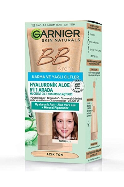 Garnier Bb Krem 5 I 1 Arada Yağlı Karma Ciltler Açık Ton 40ml