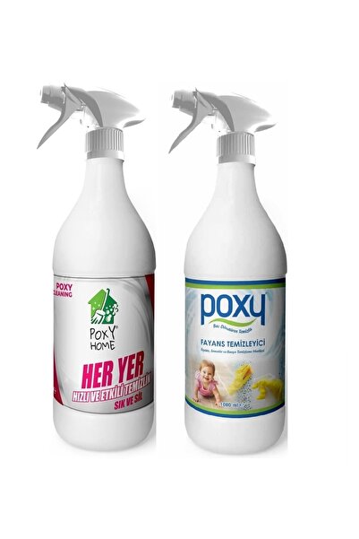 Poxy Her Yer 1 Lt & Fayans Temizleyici