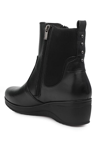 Forelli Ankle Boots - Black - Flat