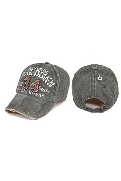 Trucker كسر نموذج خمر القبعة الخضراء