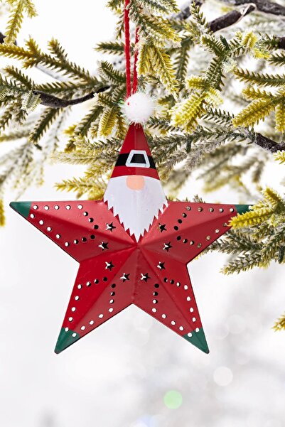 Karaca Home Star Kırmızı Ağaç Süsü