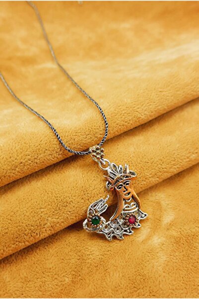 MİR GÜMÜŞ 925 Ayar Gümüş Telkari Şahmeran Kolye