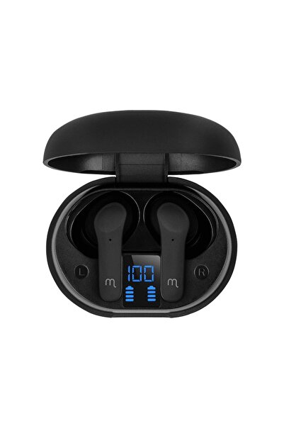 Mojue Tw03 Gerçek Kablosuz Tws Bluetooth Kulak Içi Kulaklık Siyah