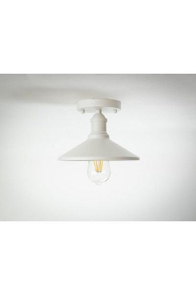 RİOLİGHT Retro Rustic Single Metal Pendant Lamp for Kitchen Room Pendant Lamp - Diameter: 23cm