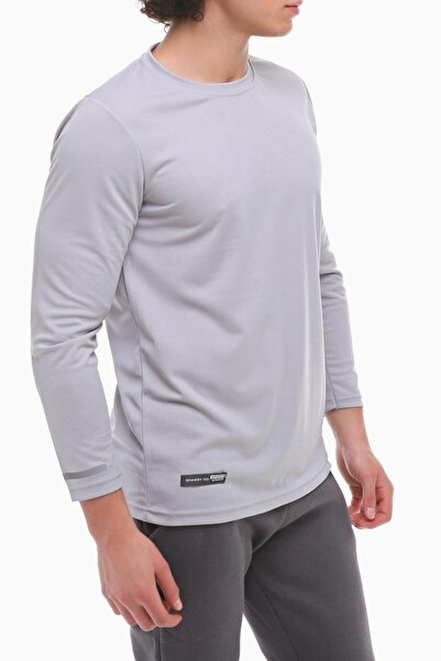 GHASSY CO. Men's Moisture Wicking Performance Long Sleeve Workout Tshirt