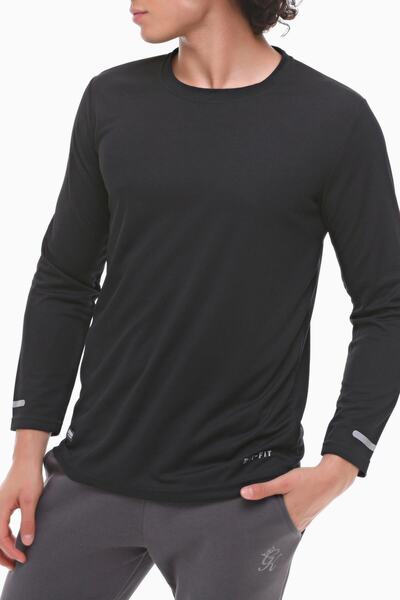 GHASSY CO. Ανδρικό μακρυμάνικο μπλουζάκι γυμναστικής που απομακρύνει την υγρασία