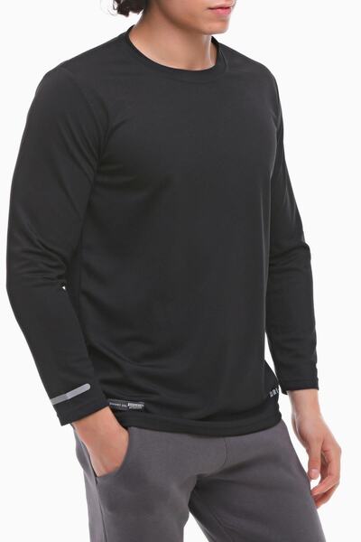 GHASSY CO. Ανδρικό μακρυμάνικο μπλουζάκι γυμναστικής που απομακρύνει την υγρασία