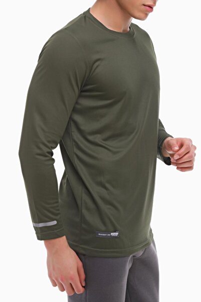 GHASSY CO. Men's Moisture Wicking Performance Long Sleeve Workout Tshirt