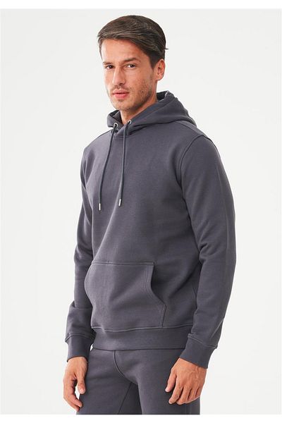ORGANICATION Pullover - Grau - Figurbetont