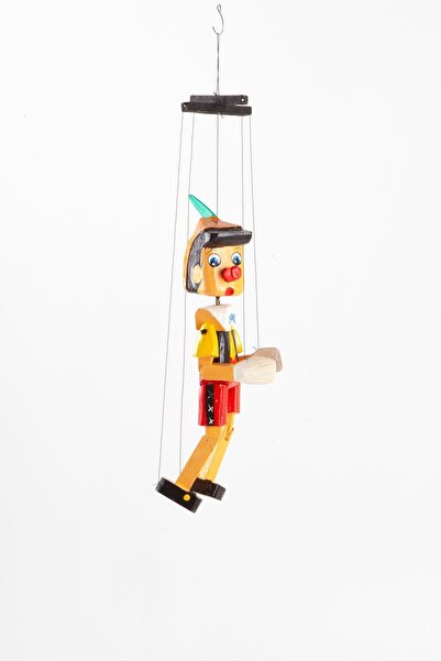 Dünyadan Hediyeler Pinocchio Puppet 55 cm Large Size - Wooden