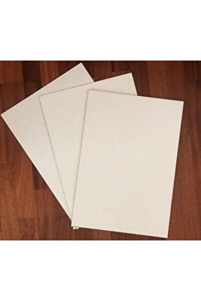 mobilreyon - 2 Adet Beyaz Duralit Mdf , 3 Mm Kalınlık , 50x70 Cm Ebat , Tek T...