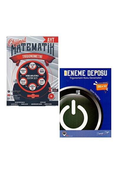 Orjinal Orijinal Yayınları Ayt Trigonometri Anlatımlı Ve Deneme Deposu Trigonometri Denemeleri