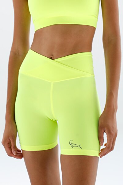 Goat Spirit Joy Biker Tayt Neon Sarı