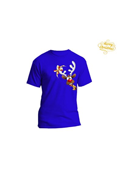 HediyeMania Sax Blue Ειδικό Σχέδιο Έκπληξη για την Πρωτοχρονιά με τύπωμα Μπλο...