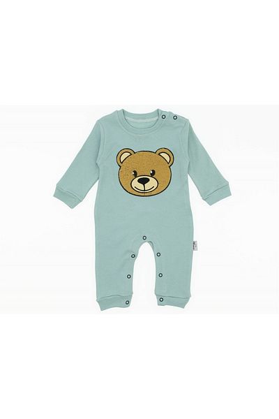 Murat 72-68-22 Baby Bear Face Jumpsuit 3-12 Months